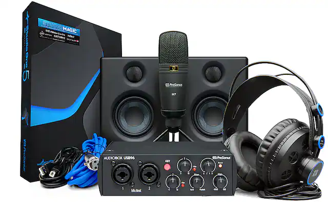 Front. PreSonus - AudioBox Studio Ultimate (25th Anniversary Edition) - Black.
