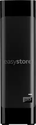 WD - easystore 18TB External USB 3.0 Hard Drive - Black