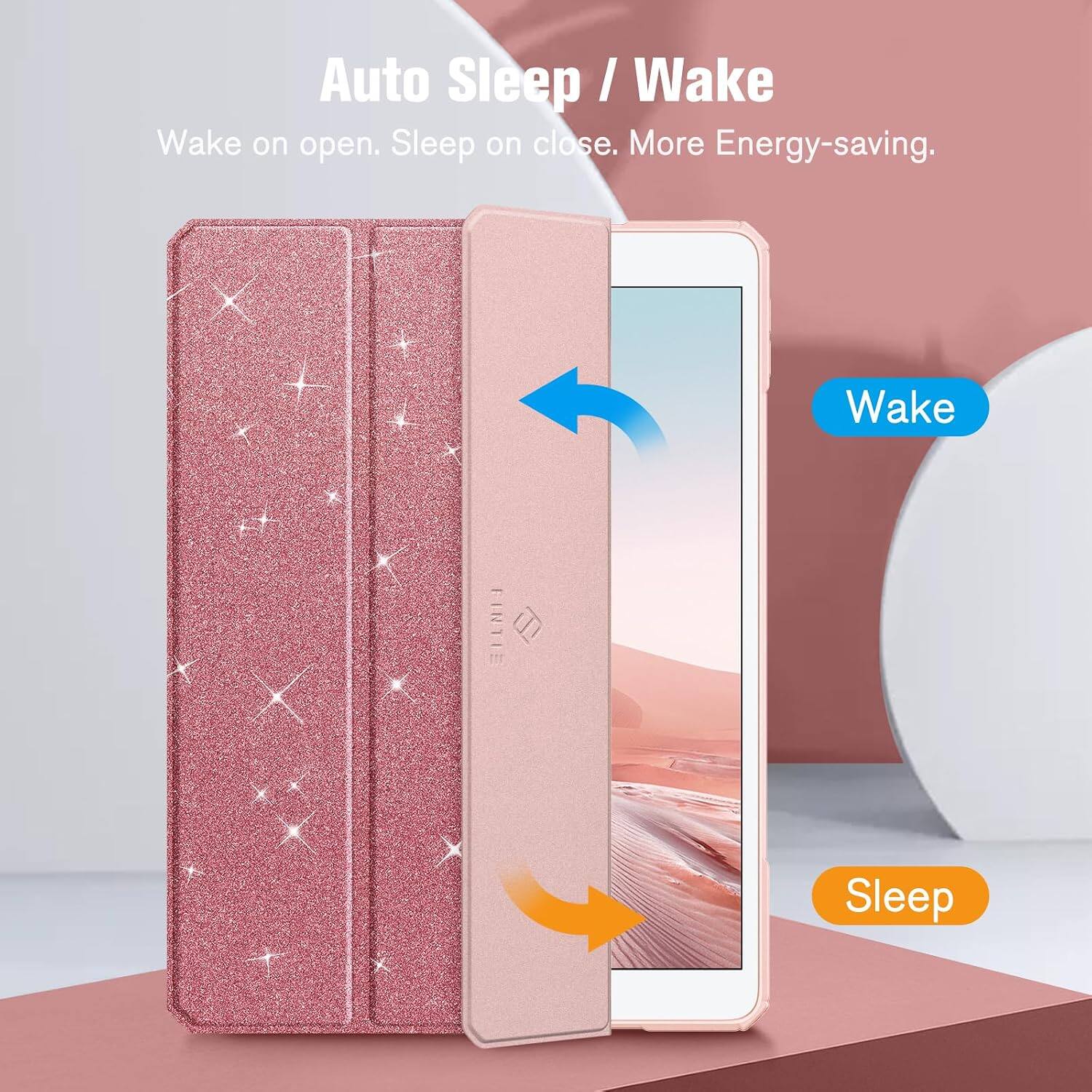 Auto Sleep / Wake  
Wake on open. Sleep on close. More Energy-saving.