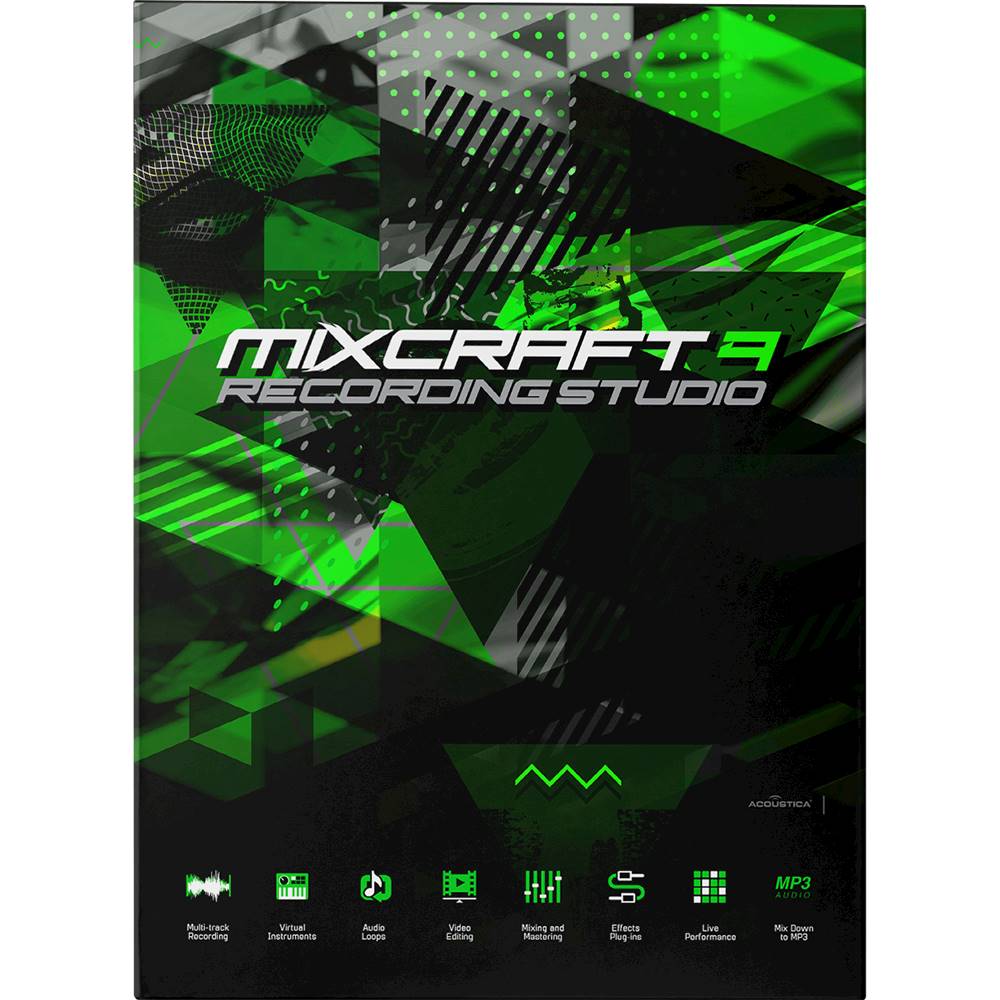 Acoustica - Mixcraft 9 Recording Studio - Windows [Digital]