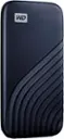 Left. WD - My Passport 1TB External USB Type-C Portable SSD - Blue.