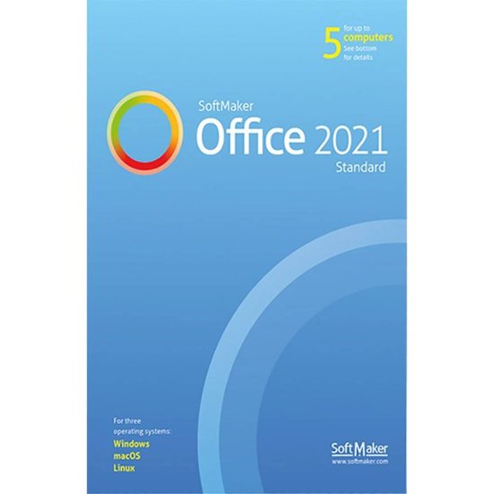 Front Zoom. Avanquest - SoftMaker Office Standard 2021 (5 Devices) [Digital].