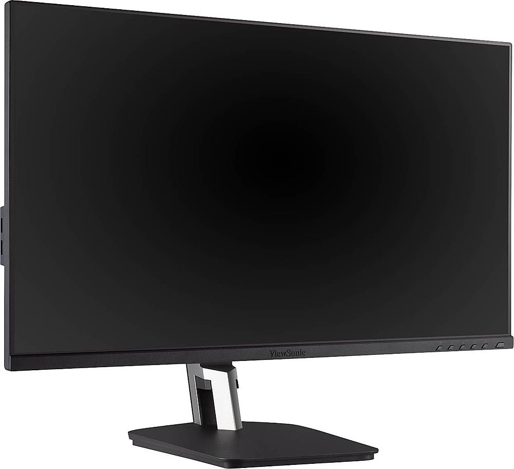 Angle View: ViewSonic - 24" IPS LED FHD Touch-Screen Monitor (DisplayPort, HDMI, USB)