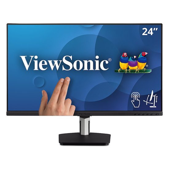 ViewSonic – 24″ IPS LED FHD Touch-Screen Monitor