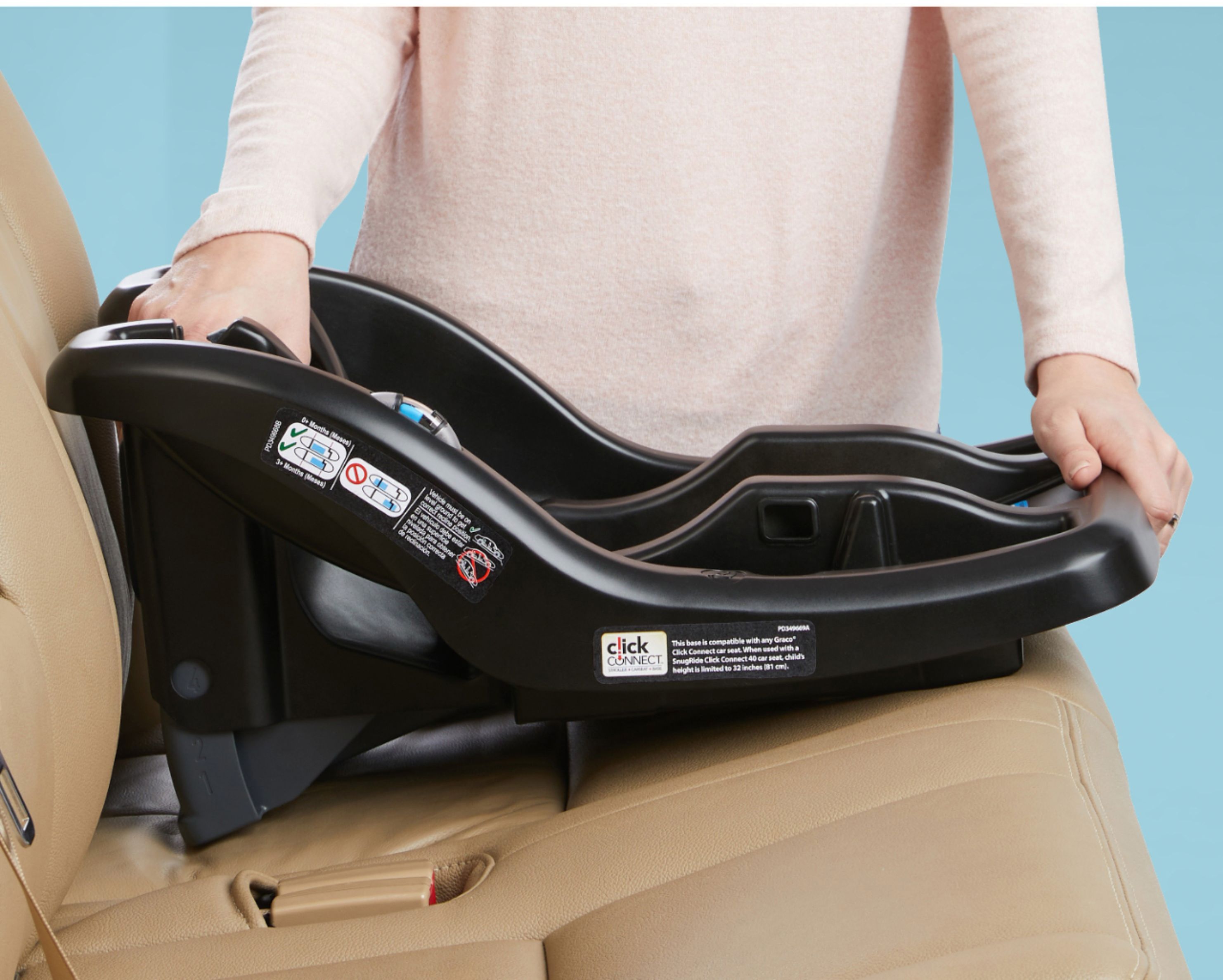 Left View: Graco - SnugRide® 35 Lite LX Infant Car Seat - Studio