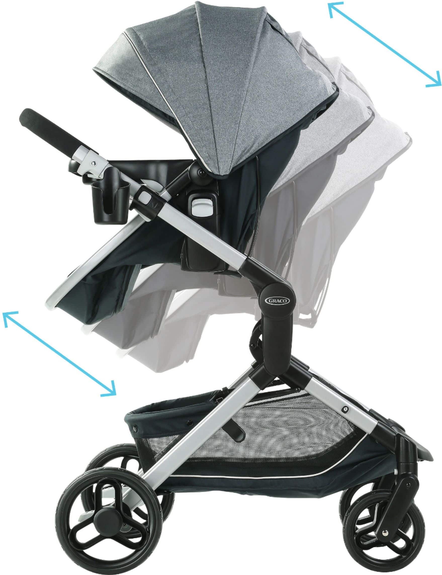 Angle. Graco - Modes Nest Stroller - Spencer.