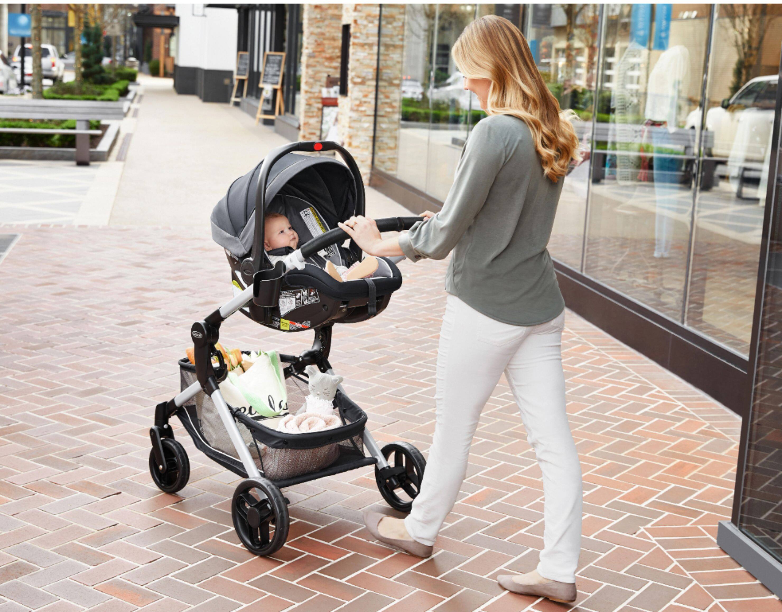 Alt View 12. Graco - Modes Nest Stroller - Spencer.