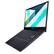 Angle. ASUS - VivoBook Flip Thin and Light 2 in 1 Touchscreen Laptop 14"- R7 8GB 512G - Bespoke Black.