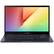 Front. ASUS - VivoBook Flip Thin and Light 2 in 1 Touchscreen Laptop 14"- R7 8GB 512G - Bespoke Black.