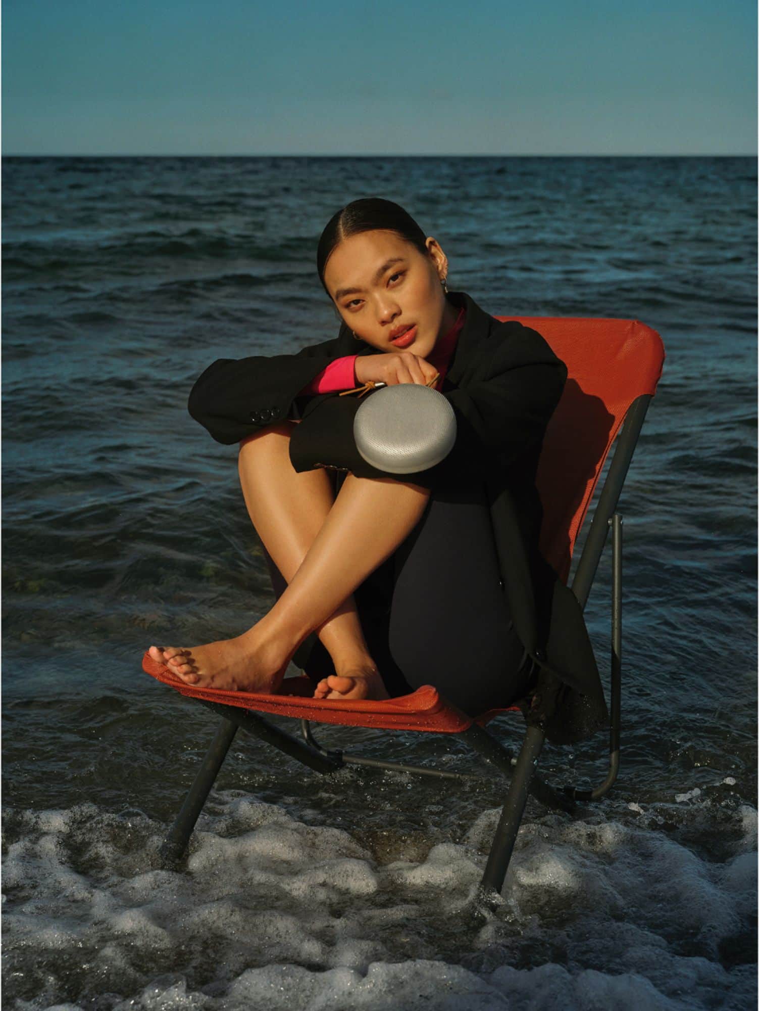 Alt View 28. Bang & Olufsen - Beosound A1 2nd Gen Portable Bluetooth Speaker with Voice Assist & Alexa Integration - Grey Mist.