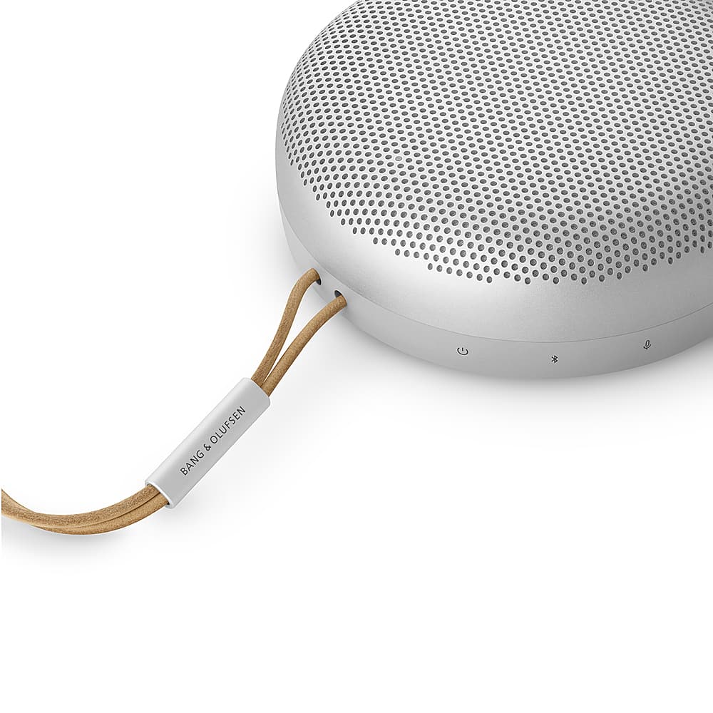 Alt View 34. Bang & Olufsen - Beosound A1 2nd Gen Portable Bluetooth Speaker with Voice Assist & Alexa Integration - Grey Mist.