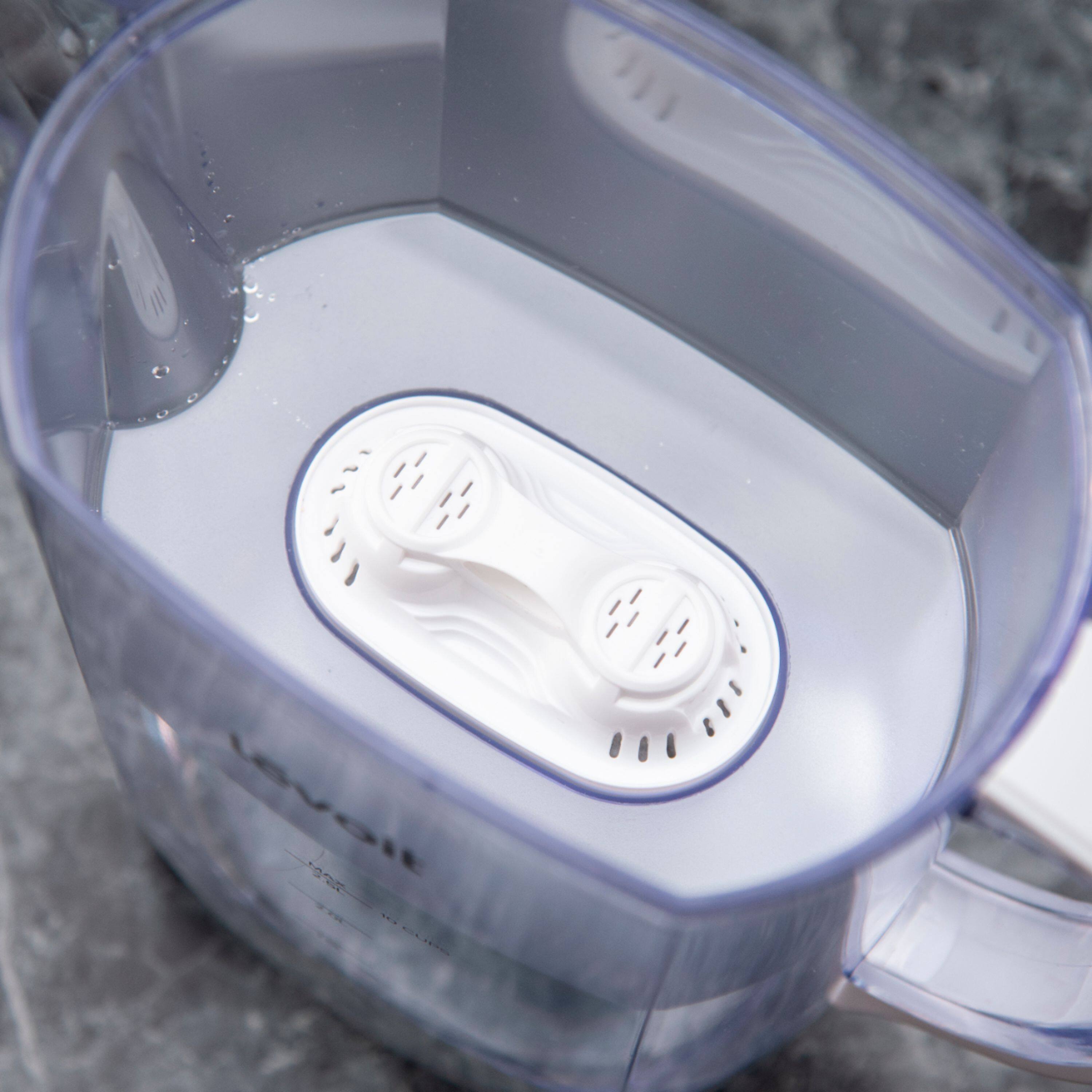 Best Buy Levoit Water Filter Pitcher with Extra Filters White