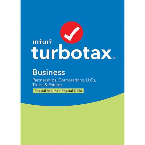Intuit - TurboTax Business Federal + Efile 2020 (1-User) - Windows