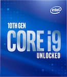 Core i9-10850K Desktop Processor - 10 Cores up to 5.2 GHz Unlocked LGA1200 - Intel 400 Series chipset 125W - Grey/Black/Gold