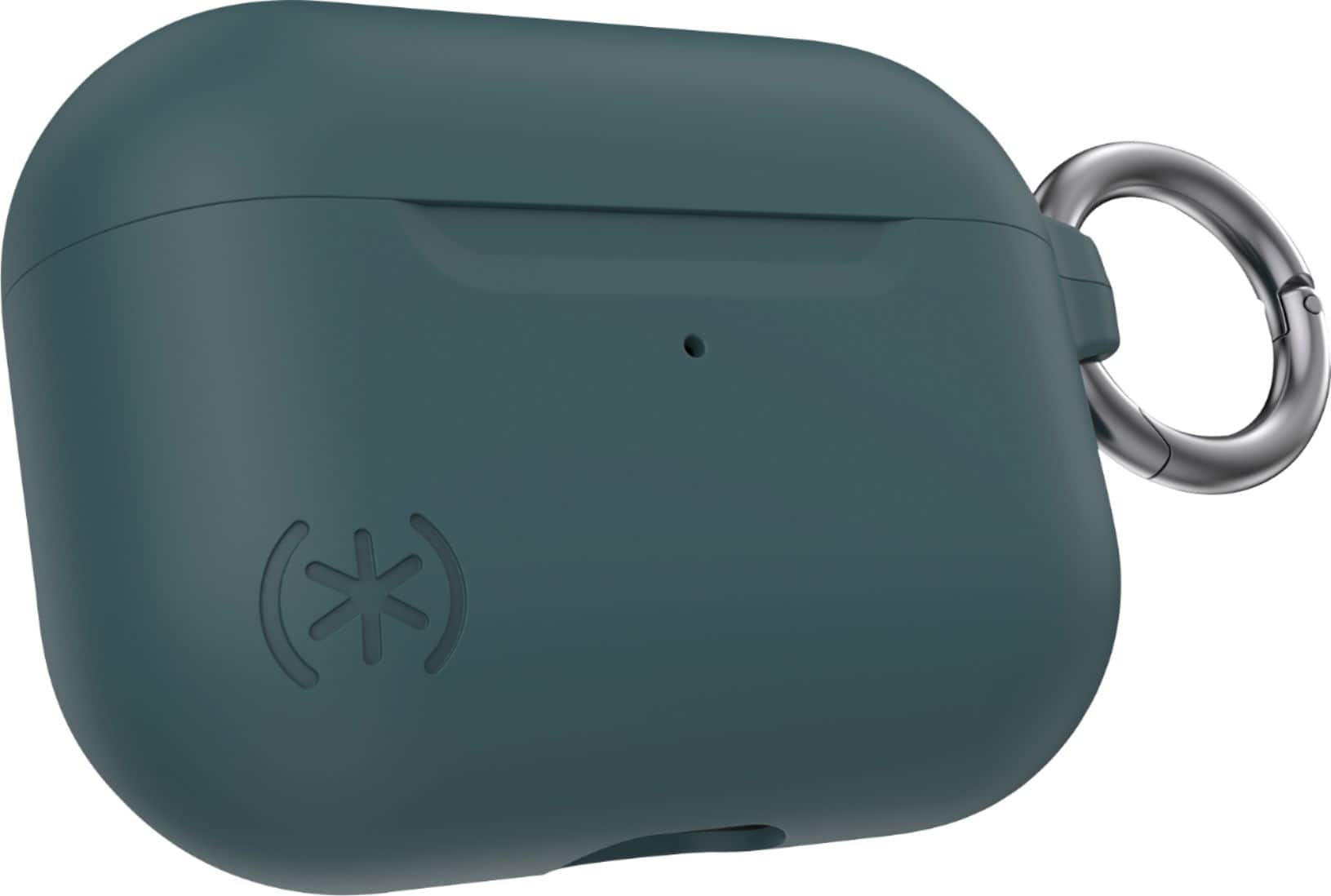 Front. Speck - Presidio® Pro Case for Apple Airpods - Terrain Green.