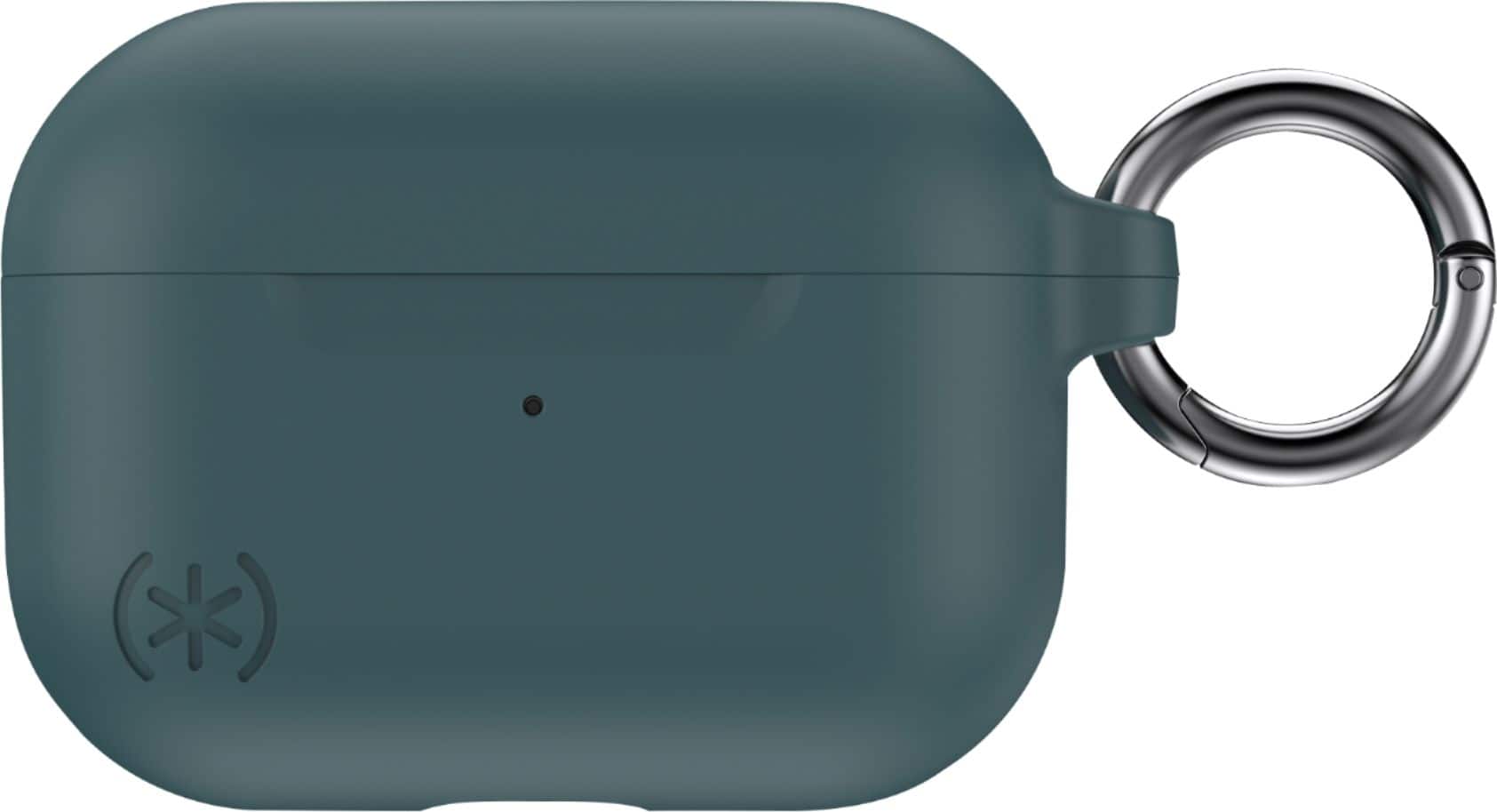 Left. Speck - Presidio® Pro Case for Apple Airpods - Terrain Green.