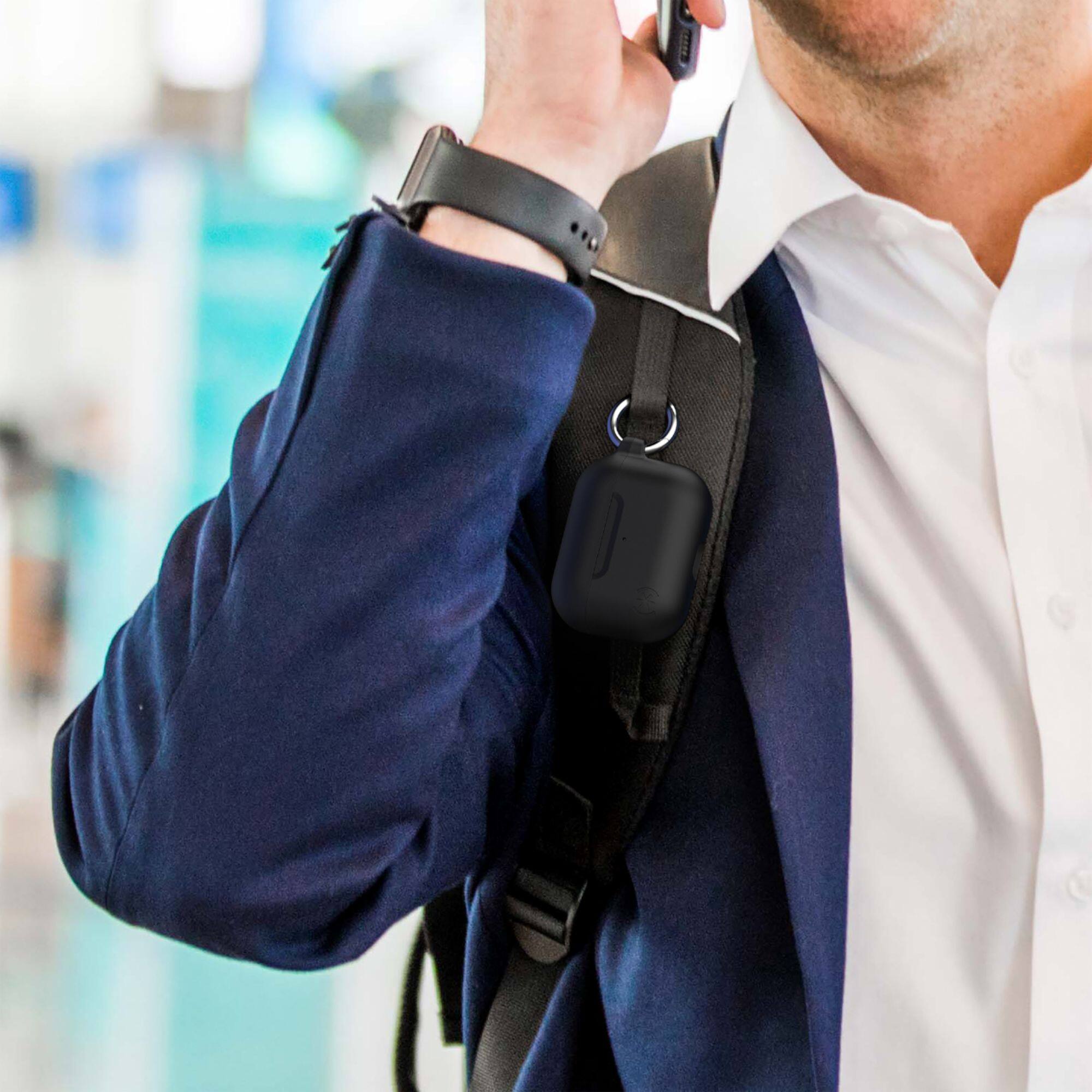 Alt View 13. Speck - Presidio® Pro Case for Apple Airpods - Black.