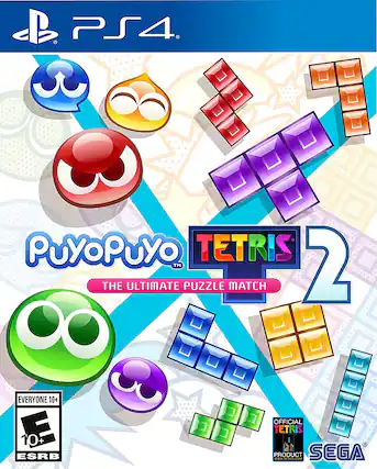 Front. SEGA - Puyo Puyo Tetris 2. - E10+ (Everyone 10+)