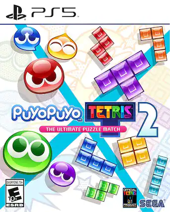 Front. SEGA - Puyo Puyo Tetris 2. - E10+ (Everyone 10+)
