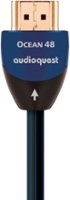 AudioQuest - Ocean 10' 4K-8K-10K 48Gbps In-wall HDMI Cable - Blue/Black - Front_Zoom