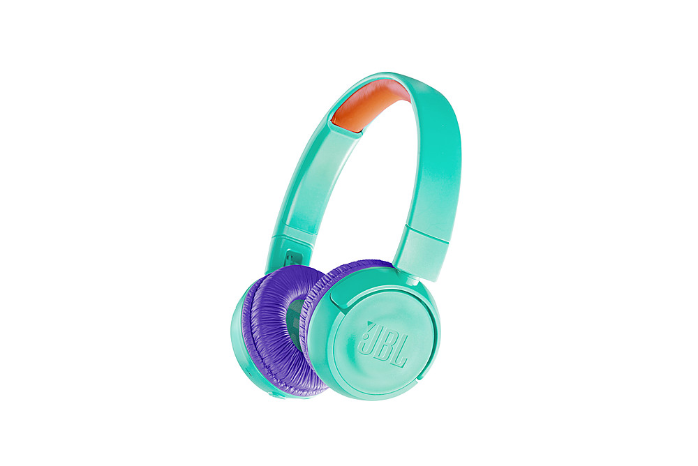 Angle View: ekids Hello Kitty Bluetooth Headphones for Kids, Wireless Headphones with Microphone
