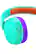 Alt View 14. JBL - Kids On-Ear Wireless Headphones - Teal.