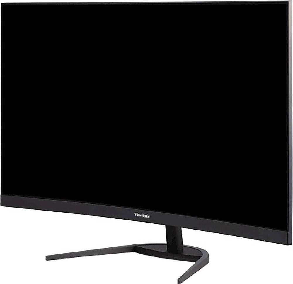 Left View: ViewSonic - 31.5 LCD Monitor (DisplayPort HDMI) - Black