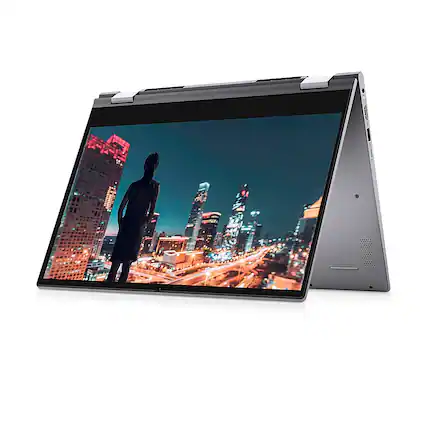 Front. Dell - Inspiron 2-in-1 14" Touch-Screen Laptop - Intel Core i7 - 12GB Memory - 512GB SSD - Gray.