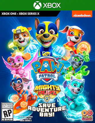 Left. Outright Games - PAW Patrol Mighty Pups Save Adventure Bay. - E (Everyone)
