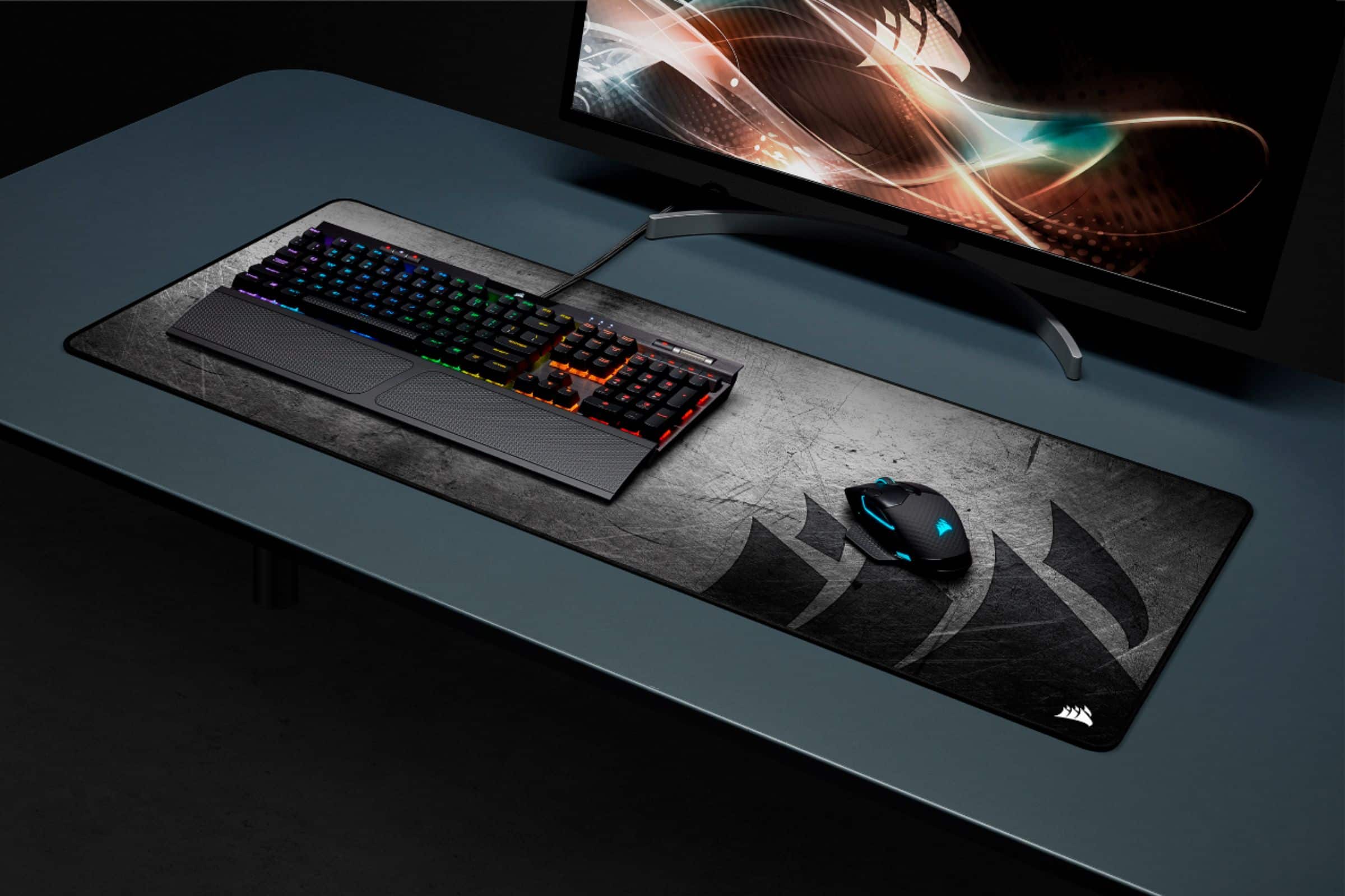 Alt View 20. CORSAIR - MM350 PRO Premium Spill-Proof Cloth Gaming Mouse Pad – Extended XL - Black.