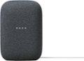 Front Zoom. Google - Nest Audio - Smart Speaker - Charcoal.