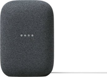 Google - Nest Audio - Smart Speaker - Charcoal - Front_Zoom