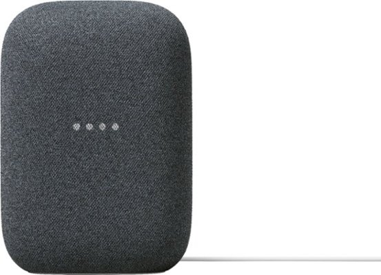 Google - Nest Audio - Smart Speaker - Charcoal 谷歌