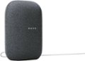 Alt View 12. Google - Nest Audio - Smart Speaker  - Charcoal.