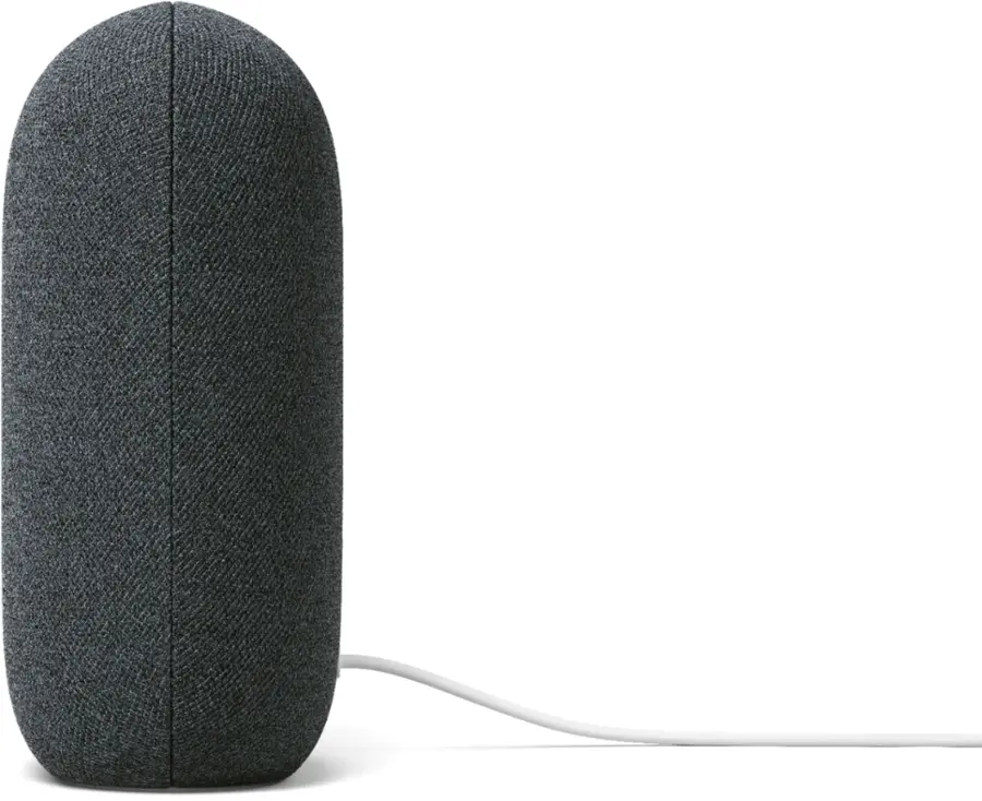 Alt View 15. Google - Nest Audio - Smart Speaker  - Charcoal.