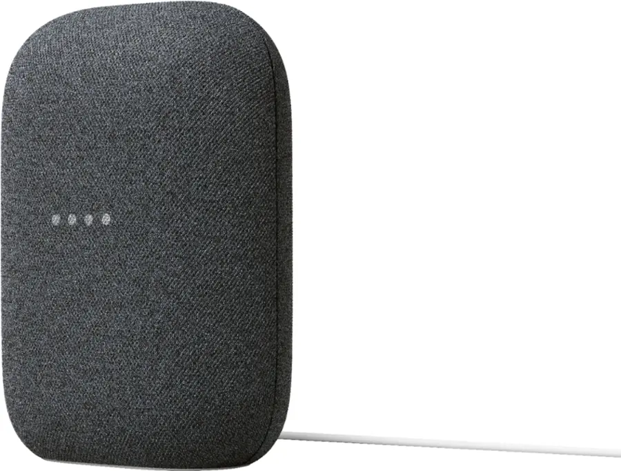 Alt View 16. Google - Nest Audio - Smart Speaker  - Charcoal.
