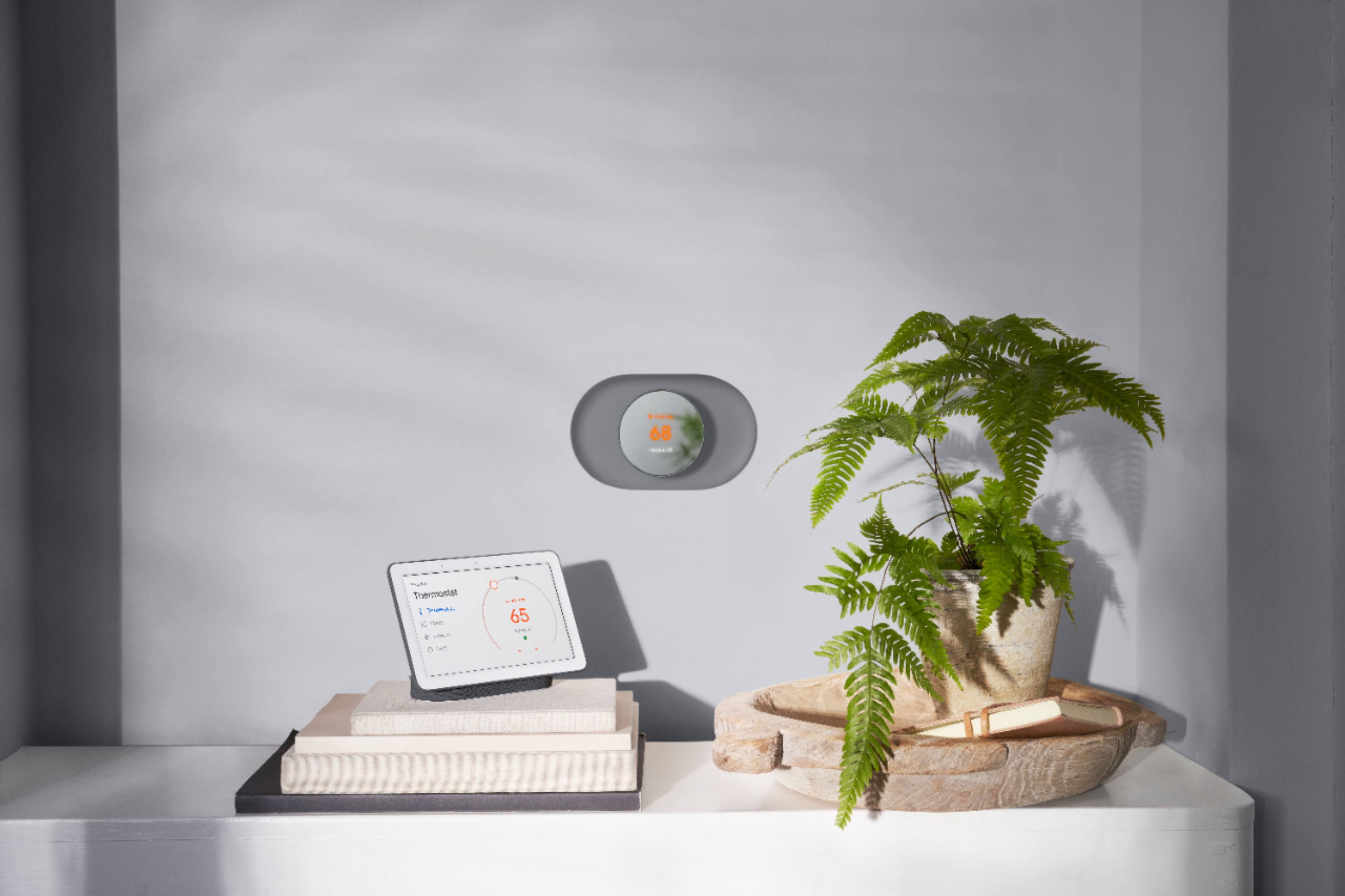 Alt View 14. Google - Nest Thermostat Trim Kit - Charcoal.