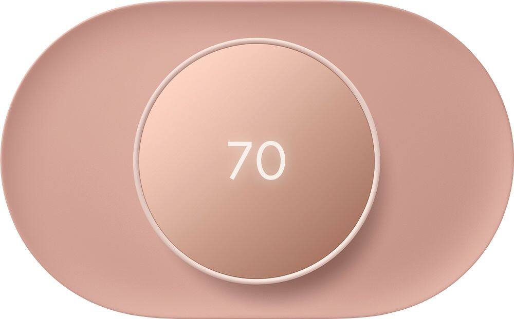 Alt View 13. Google - Nest Thermostat Trim Kit - Shell.