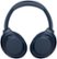 Alt View Zoom 16. Sony - WH-1000XM4 Wireless Noise-Cancelling Over-the-Ear Headphones - Midnight Blue.
