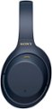 Left Zoom. Sony - WH1000XM4 Wireless Noise-Cancelling Over-the-Ear Headphones - Midnight Blue.