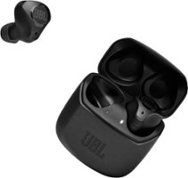 JBL - Club Pro+ NC True Wireless Headphone - Black - Front_Zoom