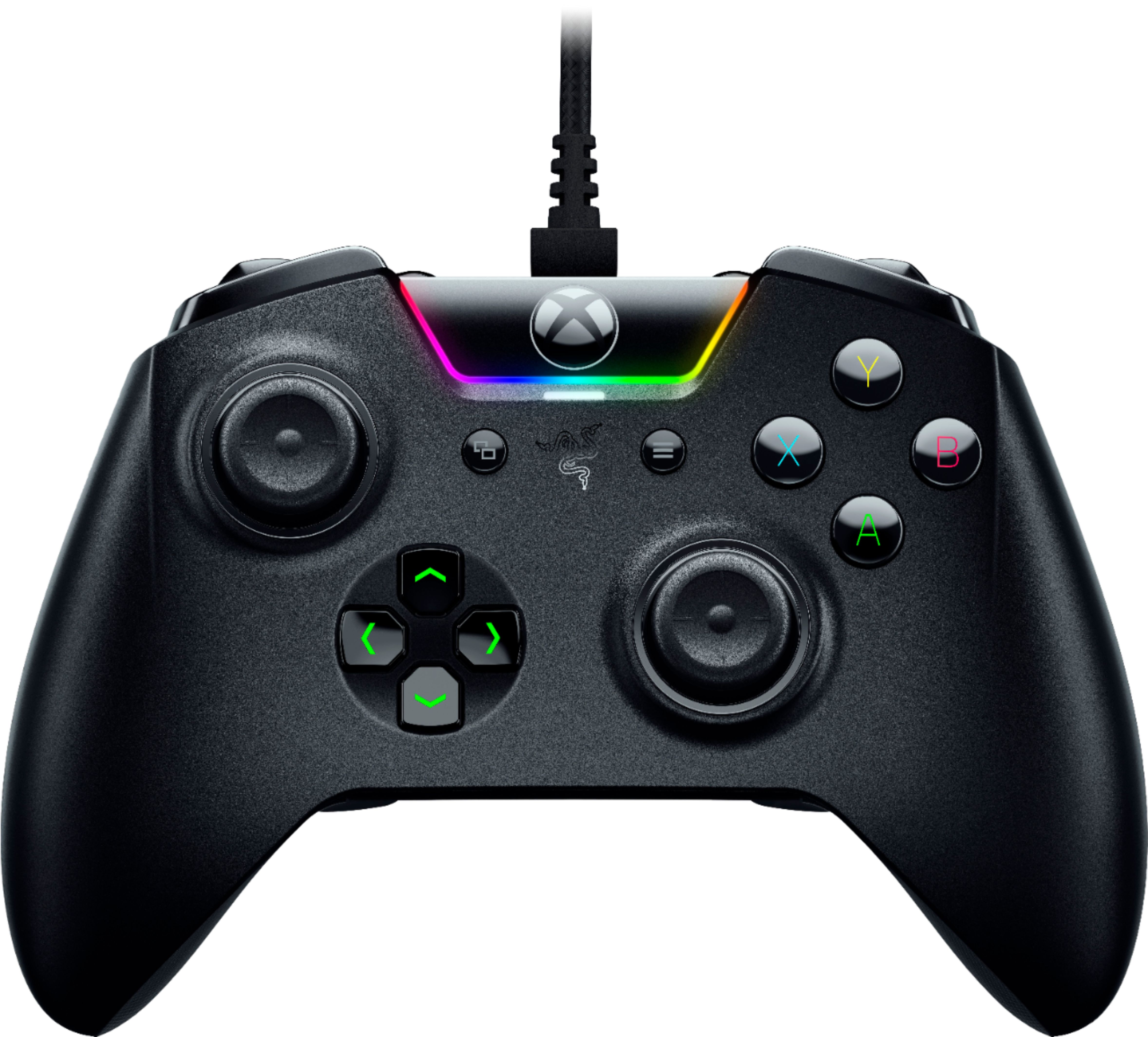 analyseren Beugel voor het geval dat Best Buy: Razer Wolverine Tournament Edition Officially Licensed Xbox One  Wired Gaming Controller For PC, Xbox One, Xbox Series X & S Black  RZ06-01990100-R3U1