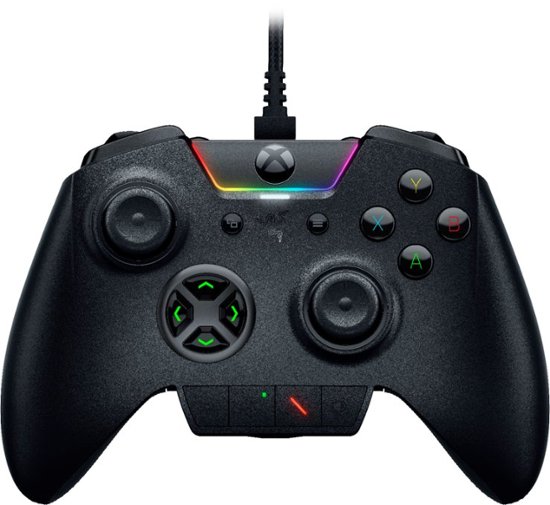 Front Zoom. Razer - Wolverine Ultimate Officially Licensed Xbox One Wired Gaming Controller For PC, Xbox One, Xbox Series X & S - Black.