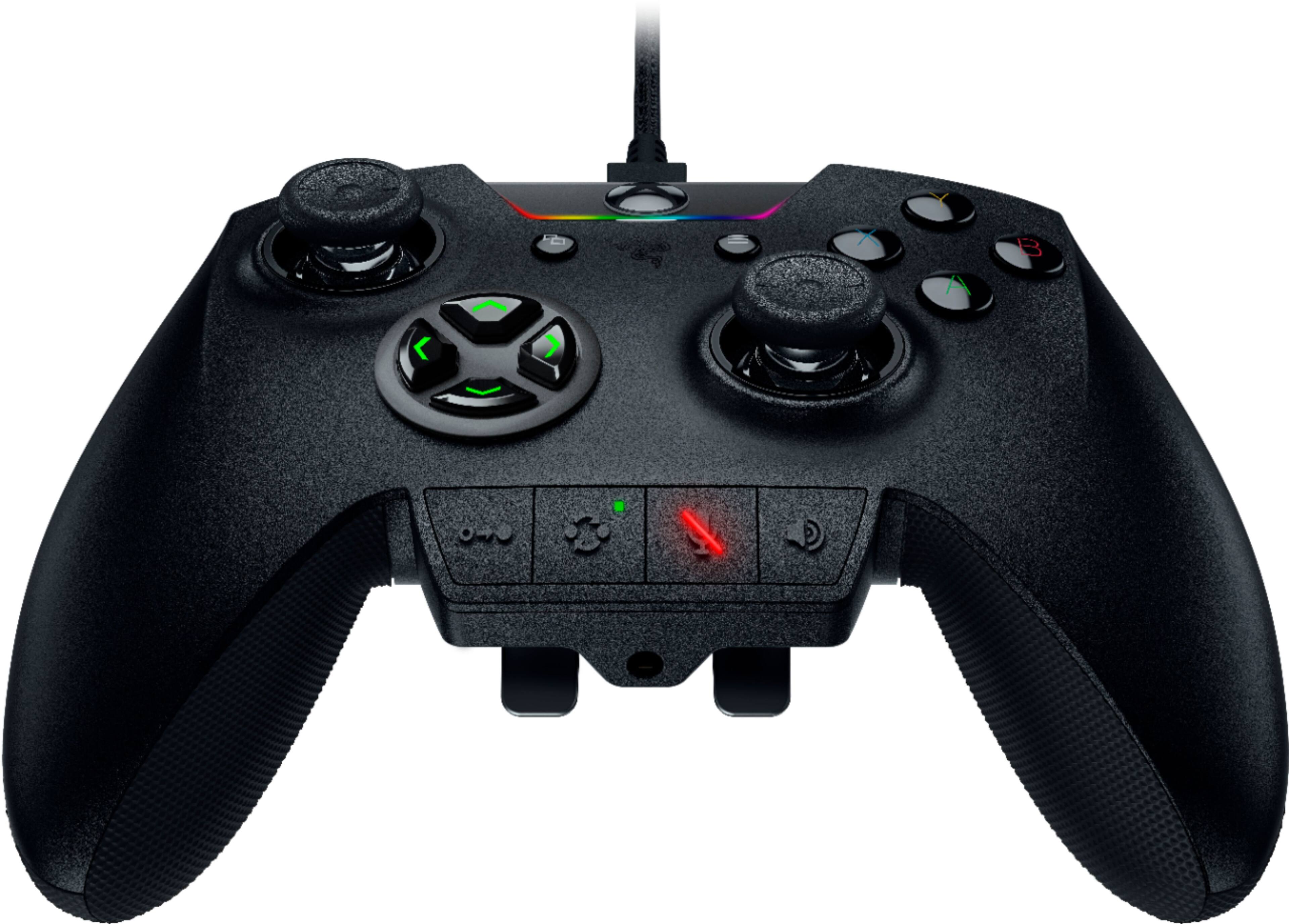 Alt View 11. Razer - Wolverine Ultimate Officially Licensed Xbox One Wired Gaming Controller For PC, Xbox One, Xbox Series X & S - Black.