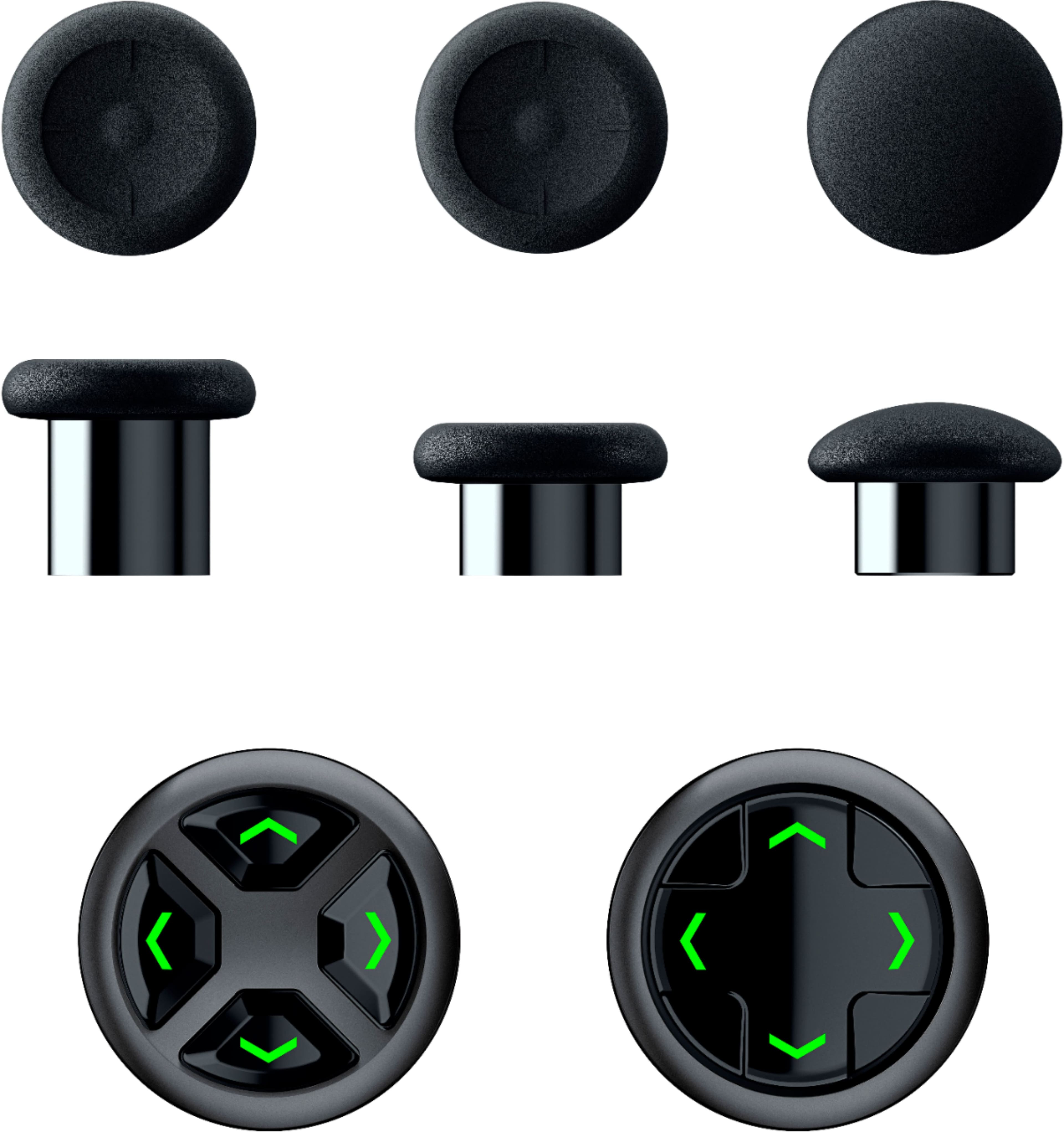 Alt View 15. Razer - Wolverine Ultimate Officially Licensed Xbox One Wired Gaming Controller For PC, Xbox One, Xbox Series X & S - Black.