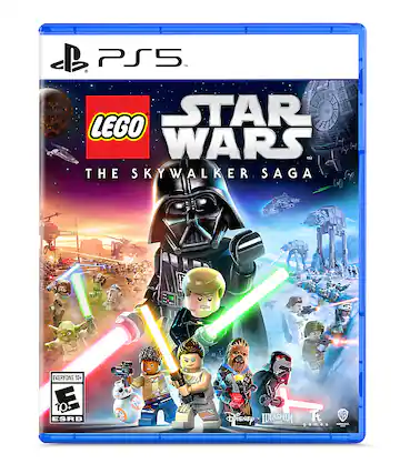 PS5 LEGO Star Wars: The Skywalker Saga Rating Pending RP ESRB Disney Lucasfilm WB Games - E10+ (Everyone 10+)