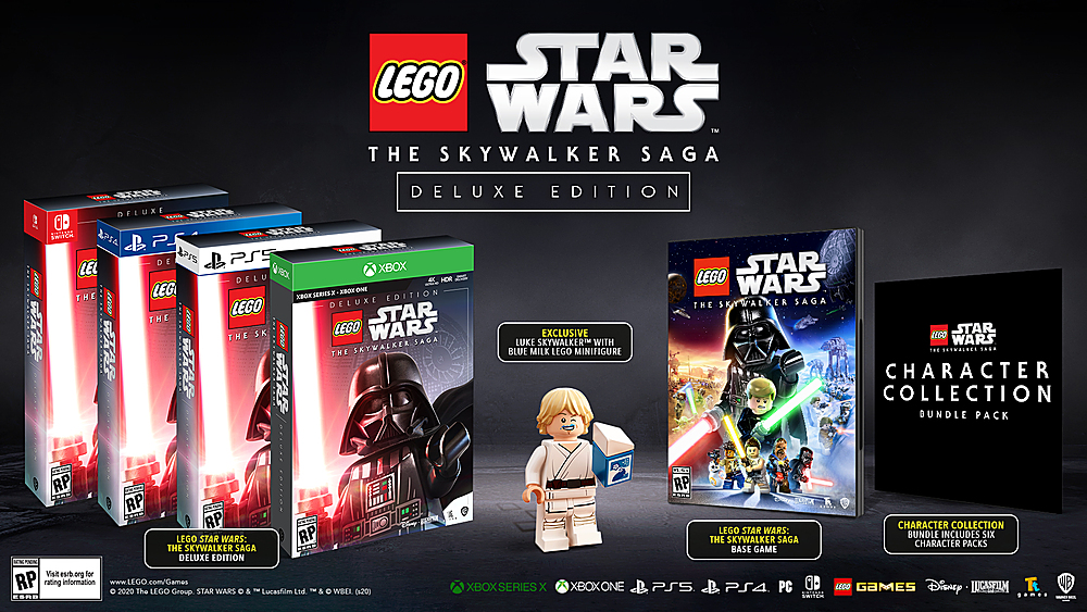 LEGO Star Wars: The Skywalker Saga - Deluxe Edition And DLC Details! 
