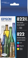 Epson - T822XL/T822 4-Pack High-Yield Standard Capacity Ink Cartridges - Front_Zoom