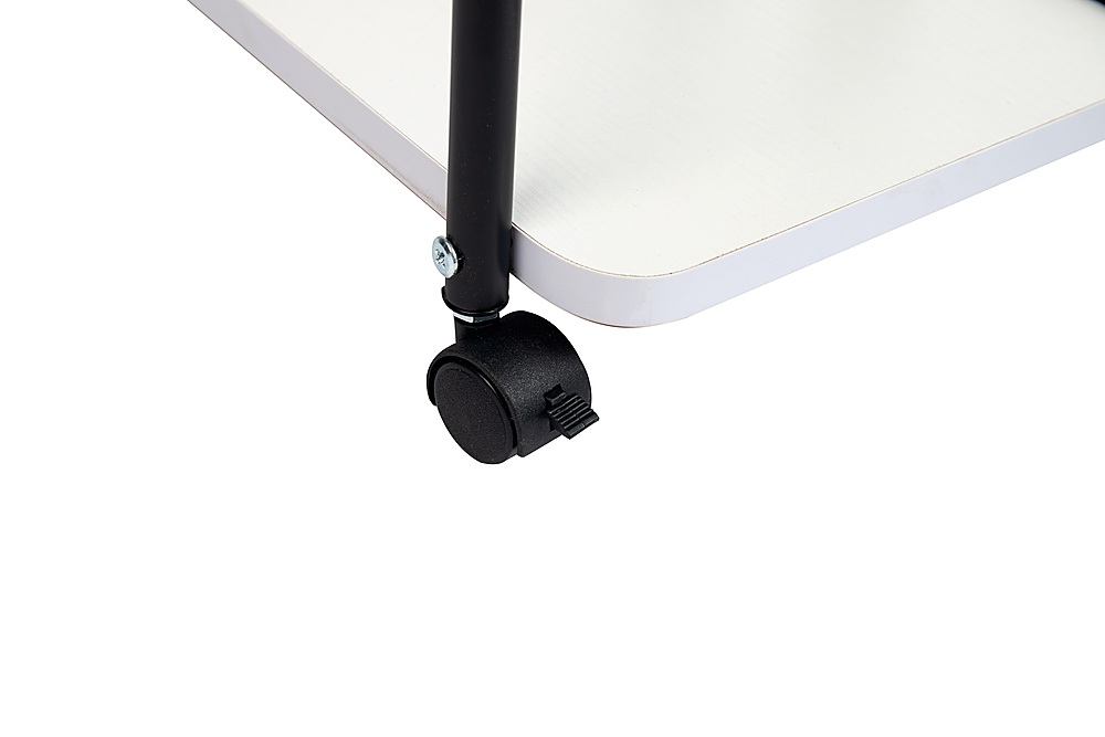 Best Buy: Mind Reader 2 Tier Sit and Stand Desk XL Black SDROLLXL-BLK