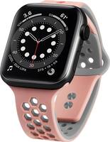 NEXT - Sport Band DUO Watch Strap for Apple Watch 42mm, 44mm, and 45mm - Pink - Angle_Zoom